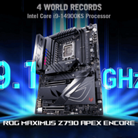 Четыре новых мировых рекорда - процессор Core i9-14900KS