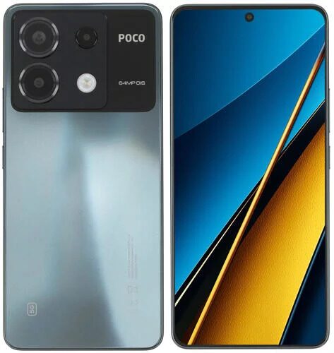 6.67" Смартфон POCO X6 256 ГБ синий [MZB0G2JRU]