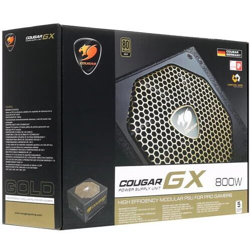 Блок питания Cougar GX 800W [CGR GX-800] черный