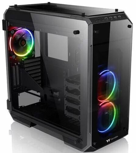 Корпус Thermaltake View 71 Tempered Glass SNOW Edition RGB [CA-1I7-00F1WN-01] черный