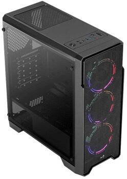 Корпус AeroCool Ore-G [Ore Saturn FRGB-G-BK-v1] черный