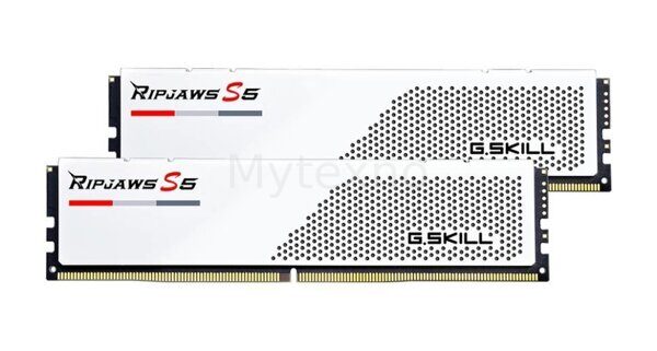 Оперативная память 32 Gb 6000 MHz G.Skill RIPJAWS S5 White (F5-6000J3040F16GX2-RS5W)