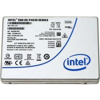 Накопитель SSD 2Tb Intel P4510 Series (SSDPE2KX020T801)