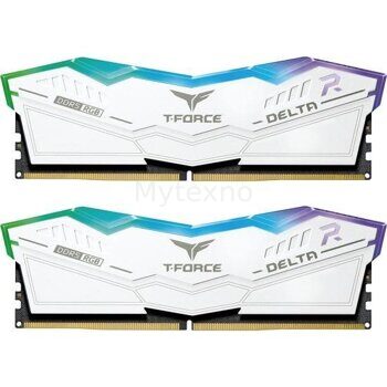 Оперативная память 32 Gb 6000 MHz Team Group T-FORCE DELTA RGB White (FF4D532G6000HC30DC01)