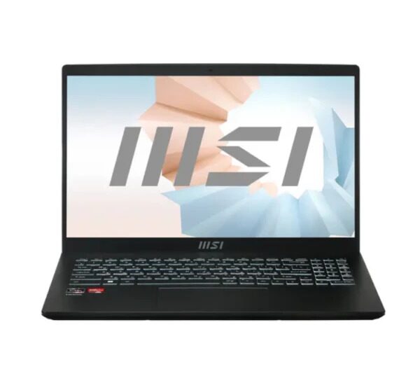 MSI Modern 15 B5M-002RU AMD Ryzen 5 5625U 2300MHz/15.6/1920x1080/8GB/256GB SSD/DVD нет/AMD Radeon Graphics/Wi-Fi/Bluetooth/Windows 11 Home (9S7-15HK12-002) Черный