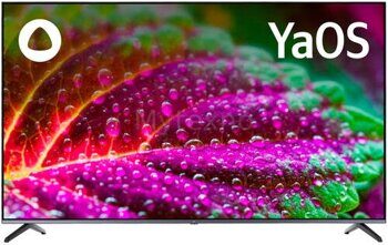 75" (190 см) LED-телевизор DEXP 75UCY1/G серый