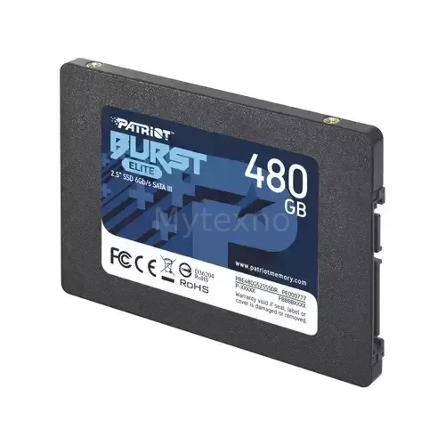 ТвердотельныйнакопительPatriot480GbBURSTEPBE480GS25SSDR_1