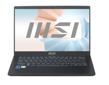 MSI Modern 14 C13M-673RU Intel Core i7 1355U 1700MHz/14/1920x1080/16GB/512GB SSD/Intel Iris Xe Graphics/Wi-Fi/Bluetooth/Windows 11 Home (9S7-14J112-673) Черный