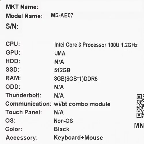 23.8 Моноблок MSI Modern AM242P 1M-1032XRU [9S6-AE0721-1477]