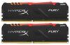 Оперативная память 32 Gb 2666 MHz Kingston HYPERX FURY RGB Black (HX426C16FB3AK2/32)