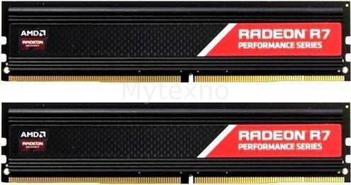 Оперативная память 16 Gb 2400 MHz AMD R7 PERFOMANCE SERIES Black (R7S416G2400U2K)