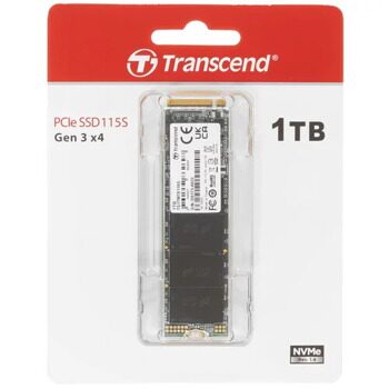 1000 ГБ M.2 NVMe накопитель Transcend MTE115S  [TS1TMTE115S]
