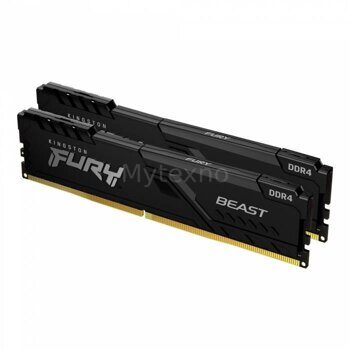 Оперативная память 8 Gb 2666 MHz Kingston FURY BEAST Black (KF426C16BBK2/8)