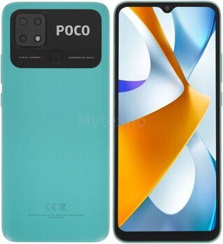 6.71" Смартфон POCO C40 64 ГБ бирюзовый