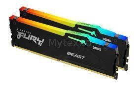 Оперативная память 32 Gb 5600 MHz Kingston FURY Beast RGB Black (KF556C40BBAK2-32)