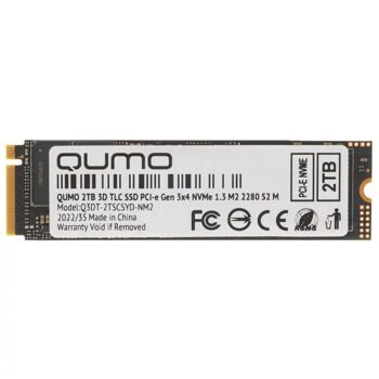 2000 ГБ M.2 NVMe накопитель QUMO Novation  [Q3DT-2TSCSYD-NM2]
