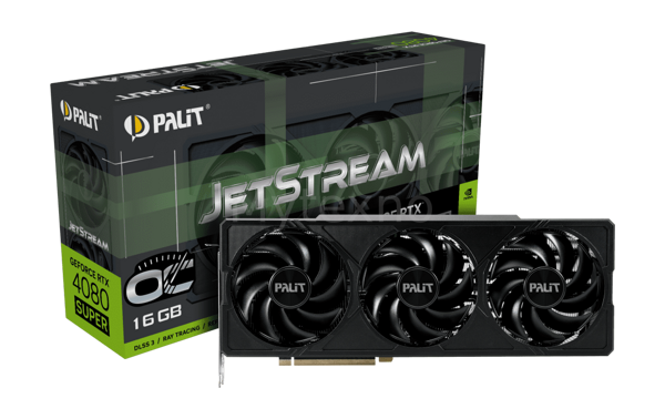 Видеокарта Palit GeForce RTX 4080 Super JetStream OC 16GB NED408SS19T2-1032J