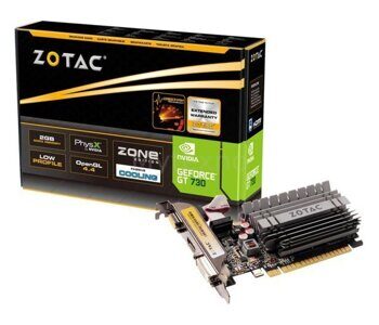 Zotac GeForce GT 730 ZONE Edition Low Profile 2GB DDR3 / ZT-71113-20L