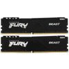 Оперативная память 8 Gb 3200 MHz Kingston FURY Beast Black (KF432C16BBK2/8)