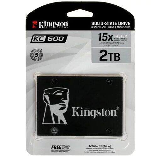 2048 ГБ 2.5 SATA накопитель Kingston KC600  [SKC600/2048G]