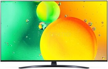 55" (140 см) LED-телевизор LG 55NANO766QA черный