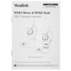 Беспроводные наушники Yealink WH62 Dual UC черный