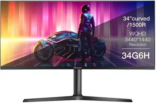 34" Монитор Hisense 34G6H черный