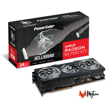 Видеокарта PowerColor Hellhound AMD Radeon RX 7900 XTX 24GB GDDR6 RX7900XTX 24G-L/OC