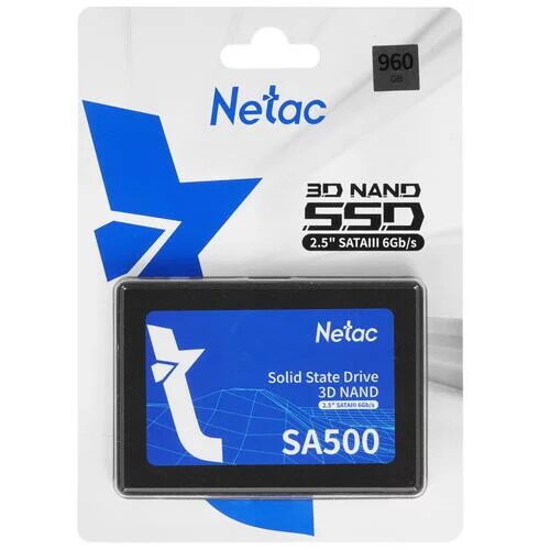 960 ГБ 2.5 SATA накопитель Netac SA500  [NT01SA500-960-S3X]