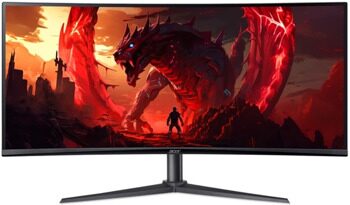 34" Монитор Acer Nitro XZ342CUV3bmiiphx черный