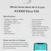 MESH-комплект TP-Link Deco X50 (1-pack)