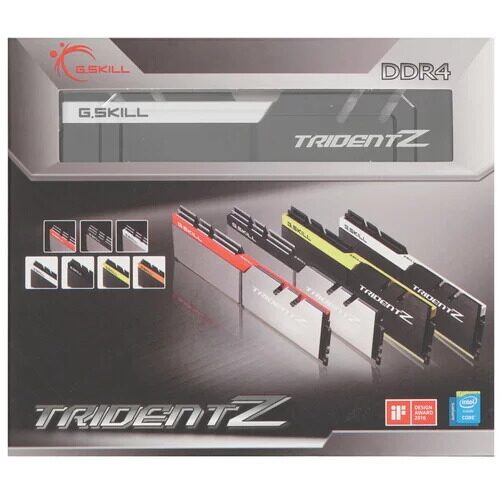 Оперативная память G.Skill Trident Z [F4-3200C16Q-32GTZKW] 32 ГБ