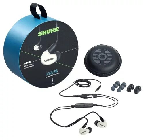 Проводные наушники Shure AONIC 215 белый [SE215DYWH+UNI]