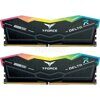 Оперативная память 64 Gb 6000 MHz Team Group T-FORCE DELTA RGB Black (FF3D564G6000HC38ADC01)