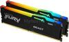 Оперативная память 16 Gb 5200 MHz Kingston FURY Beast RGB Black (KF552C40BBAK2-16)