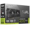 Видеокарта ASUS GeForce RTX 4070 SUPER Dual OC Edition [DUAL-RTX4070S-O12G]