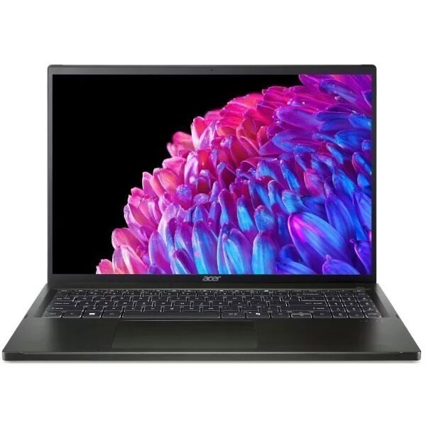 Acer Swift Edge 16 SFE16-44-R48X AMD Ryzen 7 8840U 3300MHz/16/3200x2000/32GB/1024GB SSD/AMD Radeon 780M/Wi-Fi/Bluetooth/Windows 11 Home (NX.KTDCD.001) Black