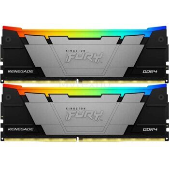 Оперативная память 16 Gb 4266 MHz Kingston FURY Renegade RGB XMP Black (KF442C19RB2AK2/16)