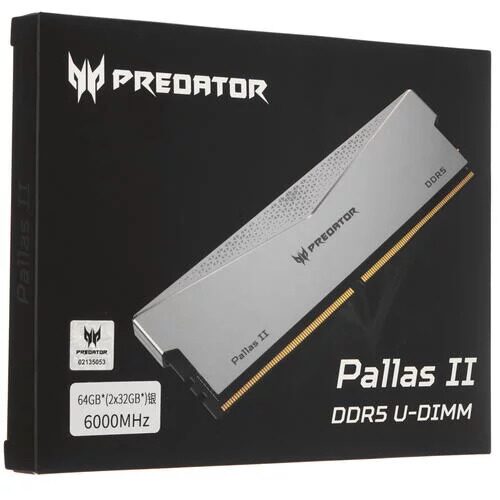 Оперативная память Acer Predator Pallas II [BL.9BWWR.376] 64 ГБ