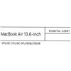 13.6 Ноутбук Apple MacBook Air серый [MYDA2]