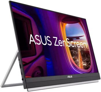 21.5 Монитор ASUS ZenScreen MB229CF черный [90LM08S5-B01A70]