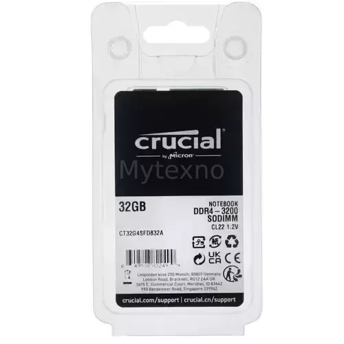 Оперативнаяпамять32Gb3200MHzCRUCIAL(CT32G4SFD832A)_2