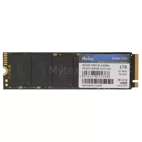 Твердотельный накопитель NETAC 1000 Gb NT01N930E-001T-E4X