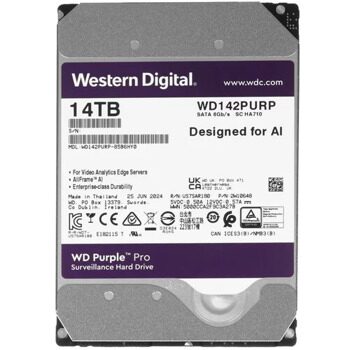 14 ТБ Жесткий диск WD Purple Pro Surveillance  [WD142PURP]