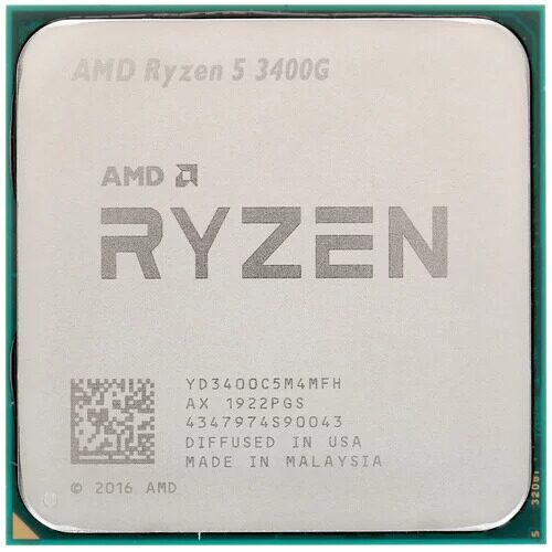 Процессор AMD Ryzen 5 3400G OEM [YD3400C5M4MFH]