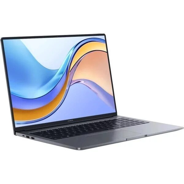 HONOR MagicBook X16 Intel Core i5 12450H 2000MHz/16/1920х1200/8GB/512GB SSD/Intel Iris Xe Graphics/Wi-Fi/Bluetooth/Без ОС (5301AHHP) Gray