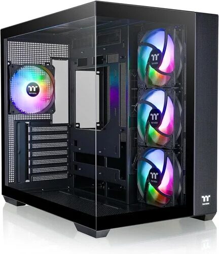 Корпус Thermaltake View 380 TG ARGB Black [CA-1Z2-00M1WN-00] черный