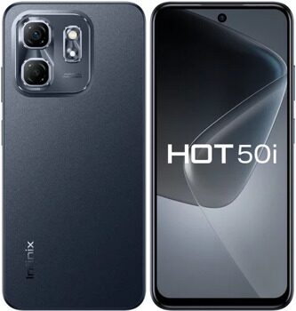 6.78" Смартфон Infinix HOT 50i 128 ГБ черный [X6531B 128+4]