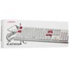 Клавиатура проводная + беспроводная ARDOR GAMING Katana [AG-ZD-104GT-XDA-HS-W]