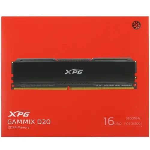 Оперативнаяпамять32Gb3200MHzADATAXPGGAMMIXD20Black(AX4U320016G16A-DCBK20)_1_47938